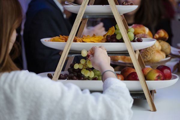 Package Catering, Obst-Etagere 