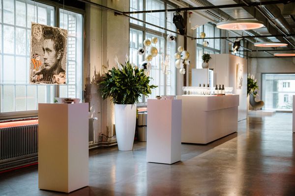Showroom im Folium, ohne Menschen, Deko