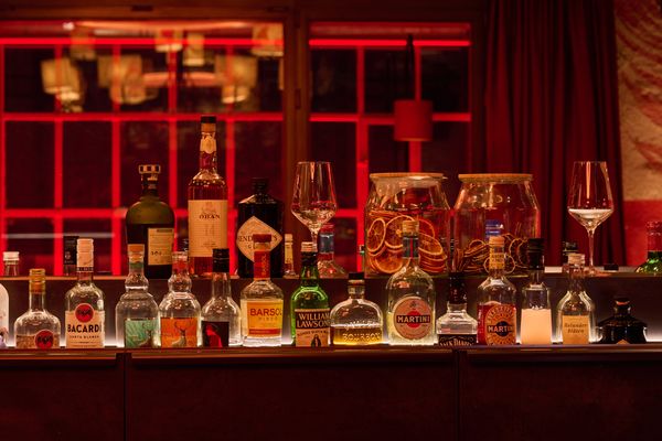 Papiersaal Bar, Drinks, Präsentation