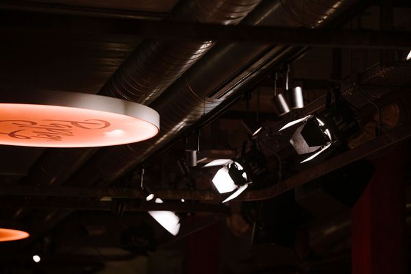 Papiersaal, Technik, Licht, Scheinwerfer 