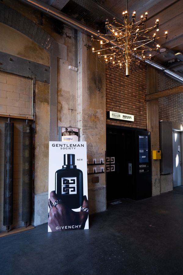 Inszenierung Eingang Papiersaal und Folium 