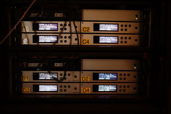 Papiersaal, Technik, Audio