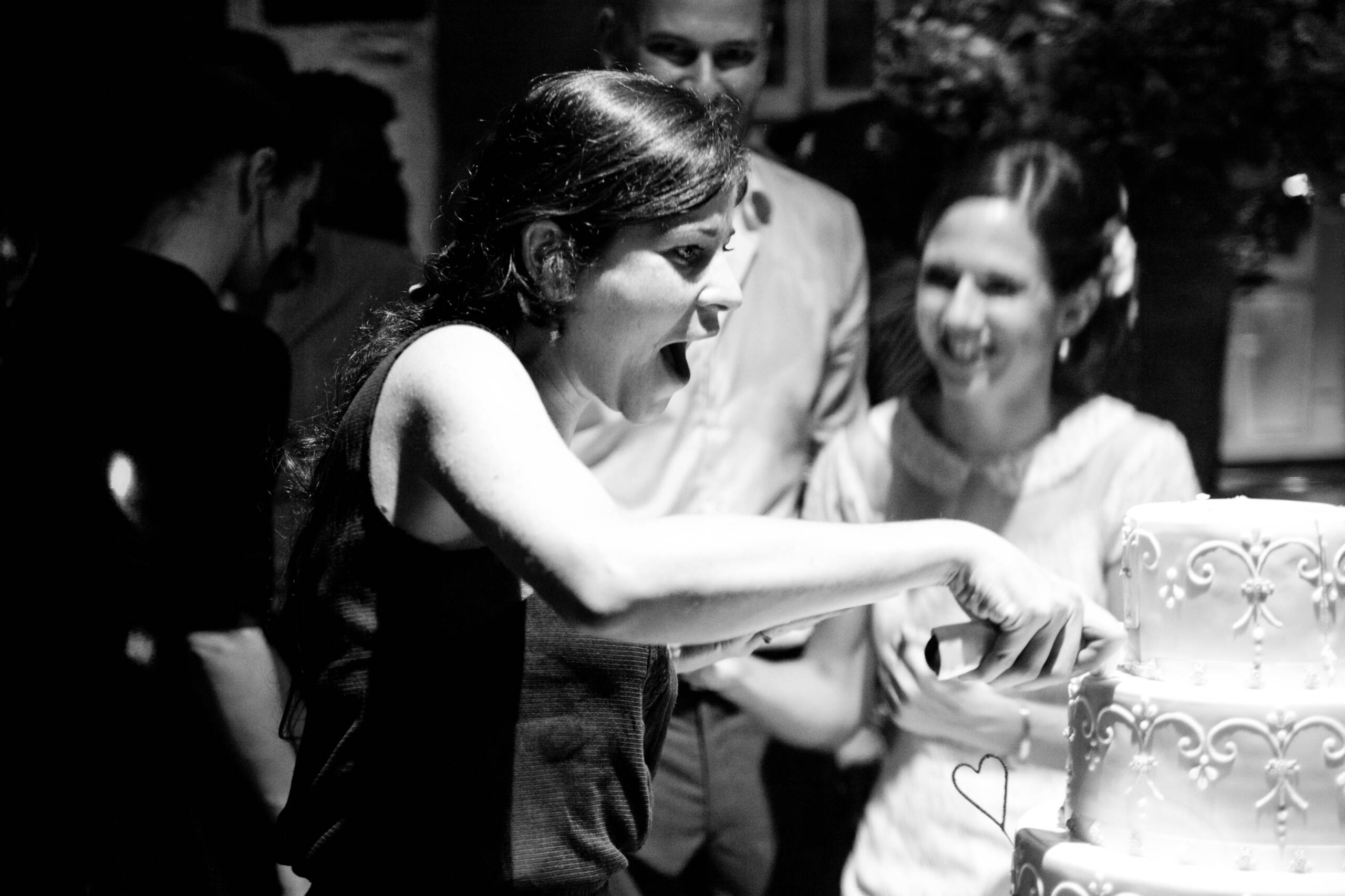Hochzeit, Geburtstag, Torte, Feier, Party