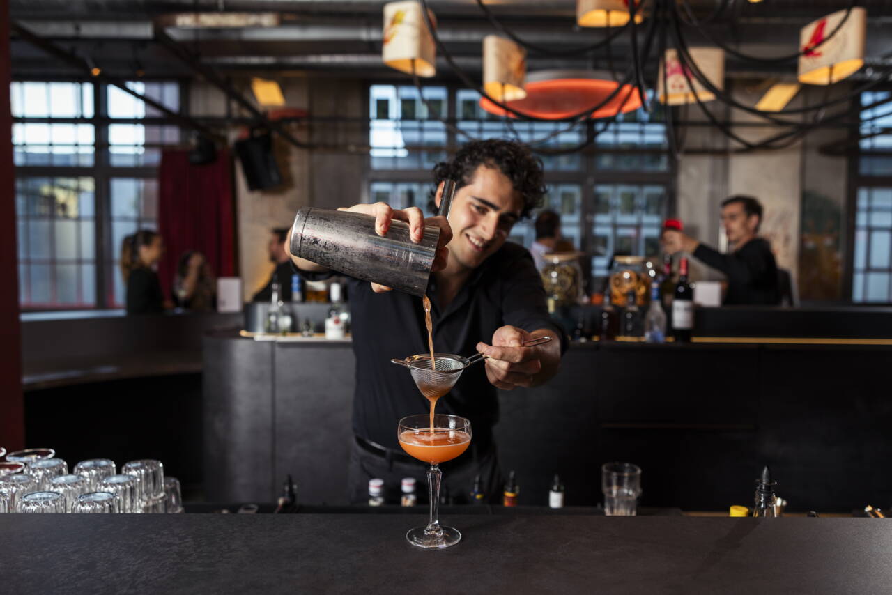 Papiersaal Bar, Drinks Zubereitung 