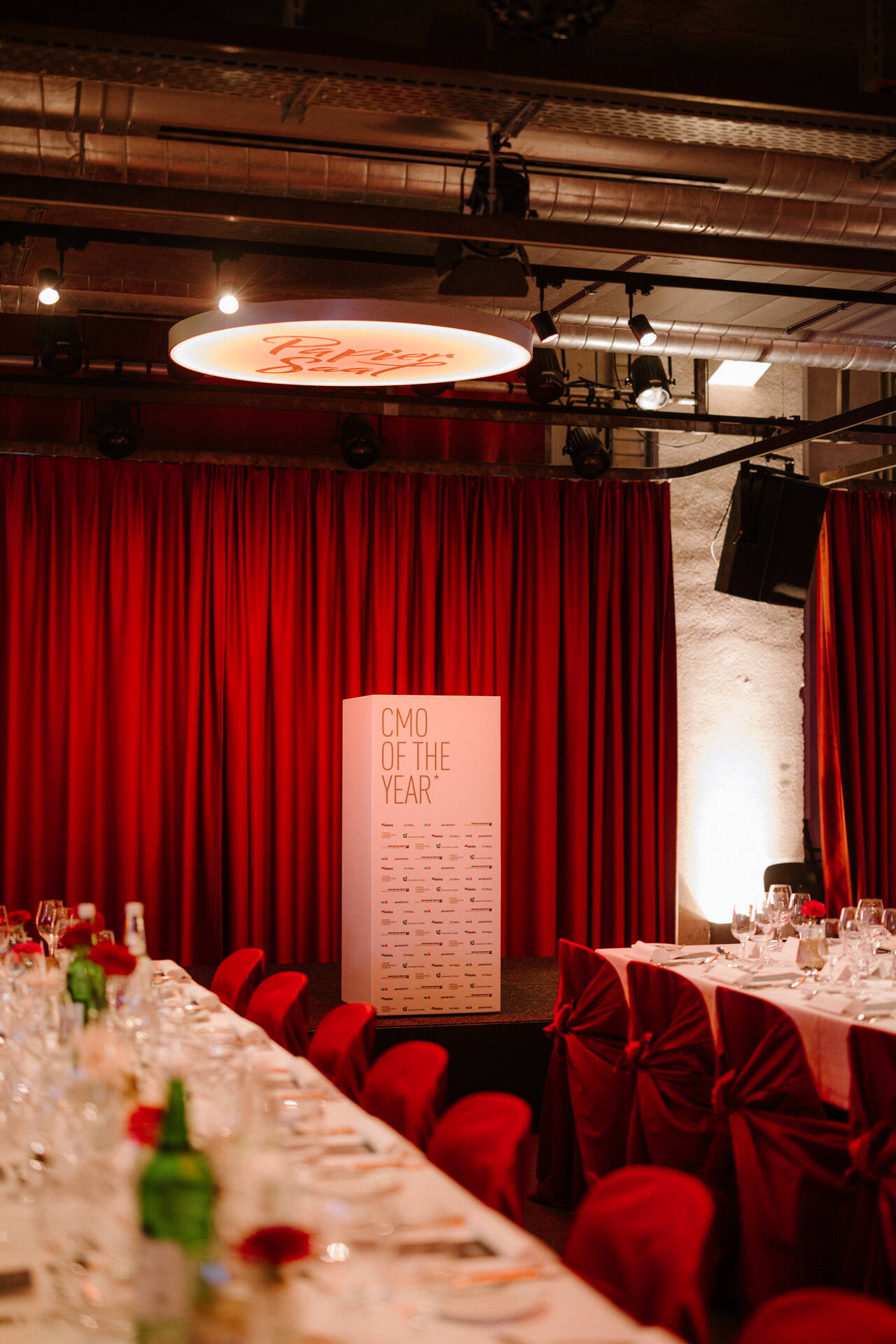 Gala-Dinner im Papiersaal Gala-Dinner im Papiersaal, Atmosphäre