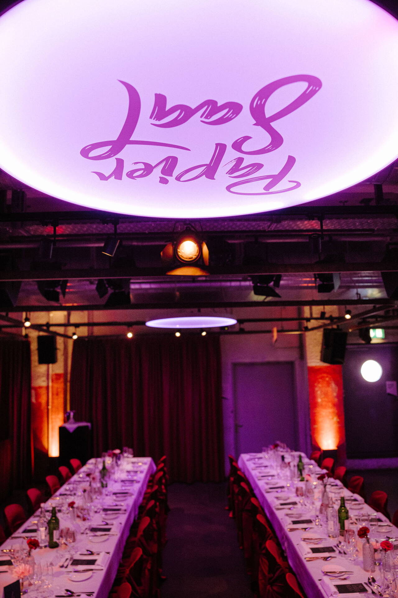 Raum Atmosphäre im Papiersaal Raum Atmosphäre im Papiersaal, bei Gala-Dinenr